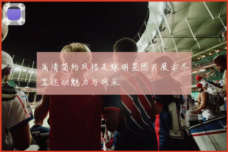 高清简约风格足球明星图片展示尽显运动魅力与风采