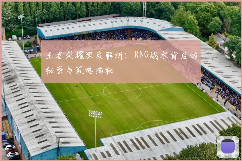 王者荣耀深度解析：RNG战术背后的秘密与策略揭秘